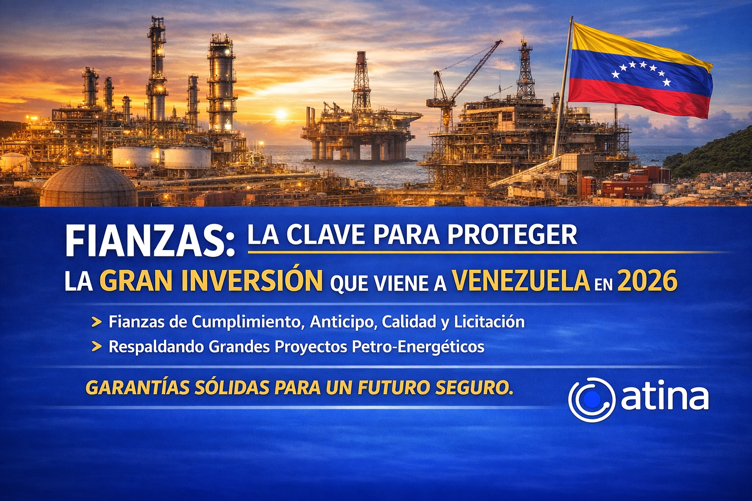 Fianzas: la pieza clave para proteger la gran inversión que viene a Venezuela en 2026