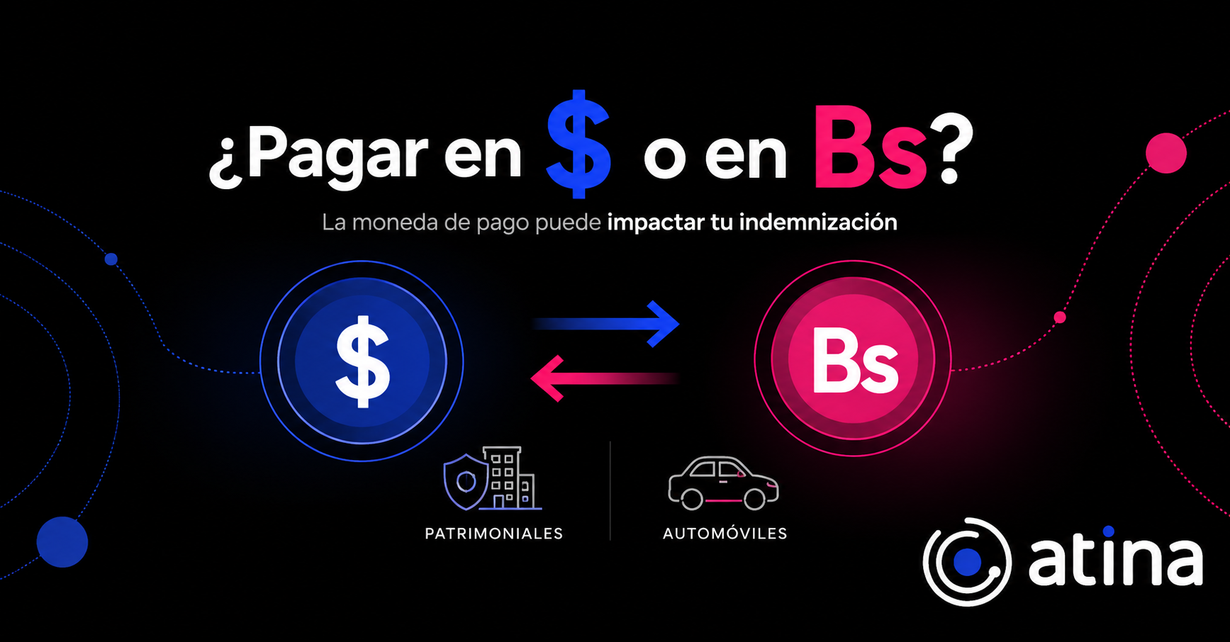 Pagar la póliza en bolívares o en dólares: una decisión que puede afectar tu indemnización