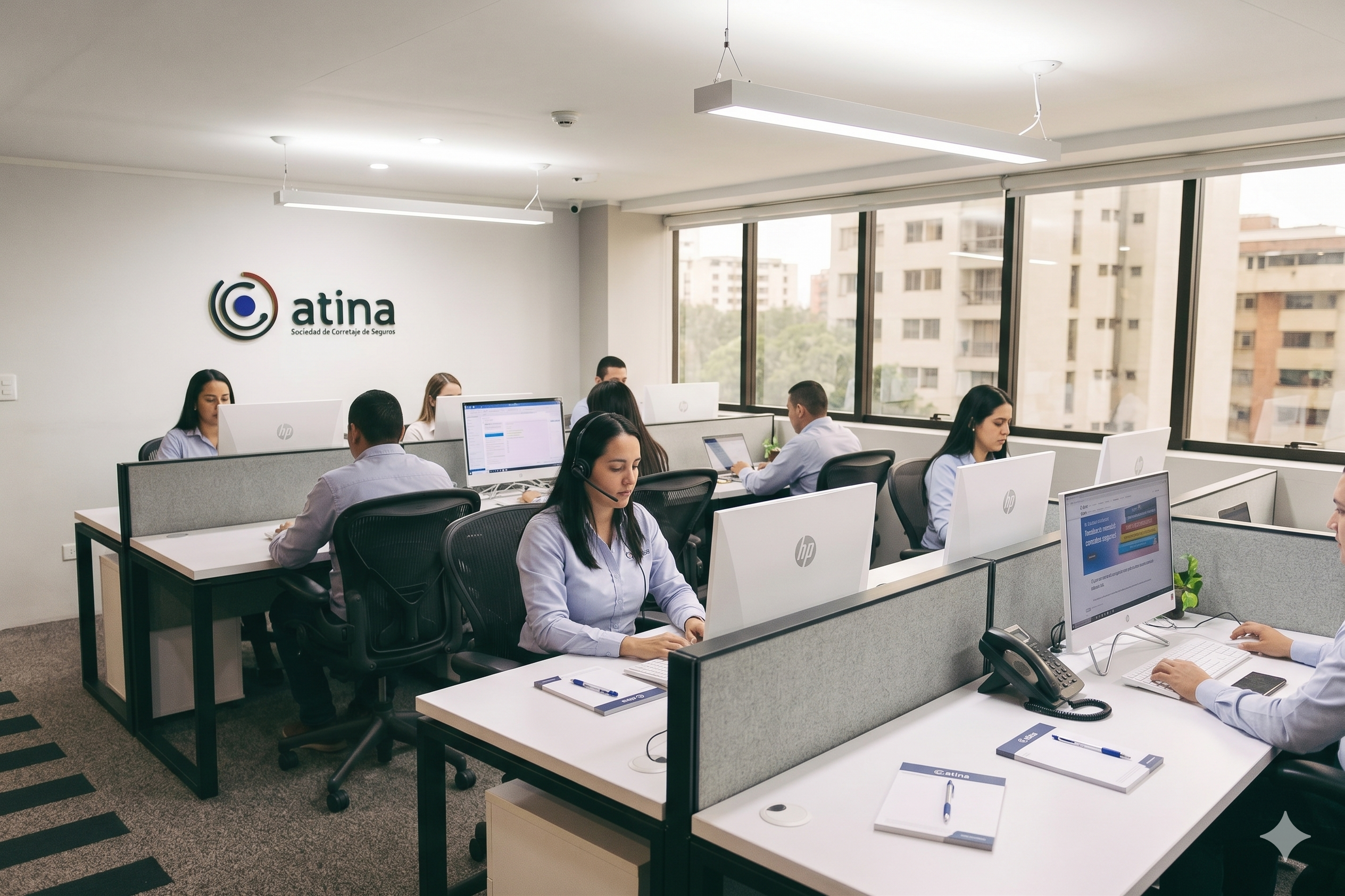Back office y soporte Atina