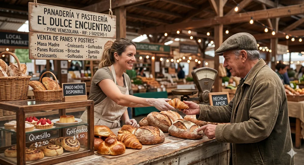 Panadería asegurada con póliza PYME de Atina