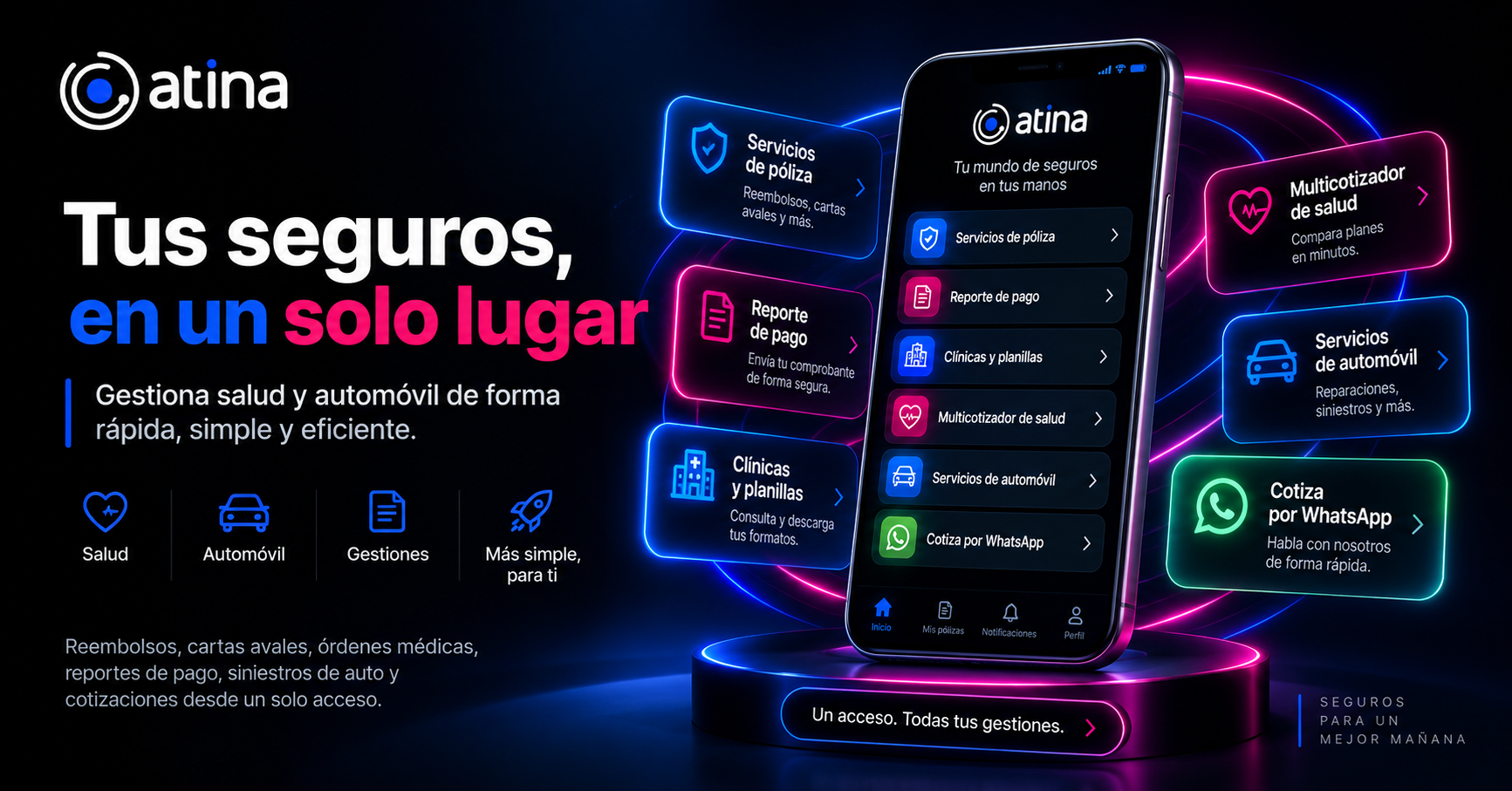 Tu seguro debería ser más fácil de usar: así estamos transformando la experiencia en Atina